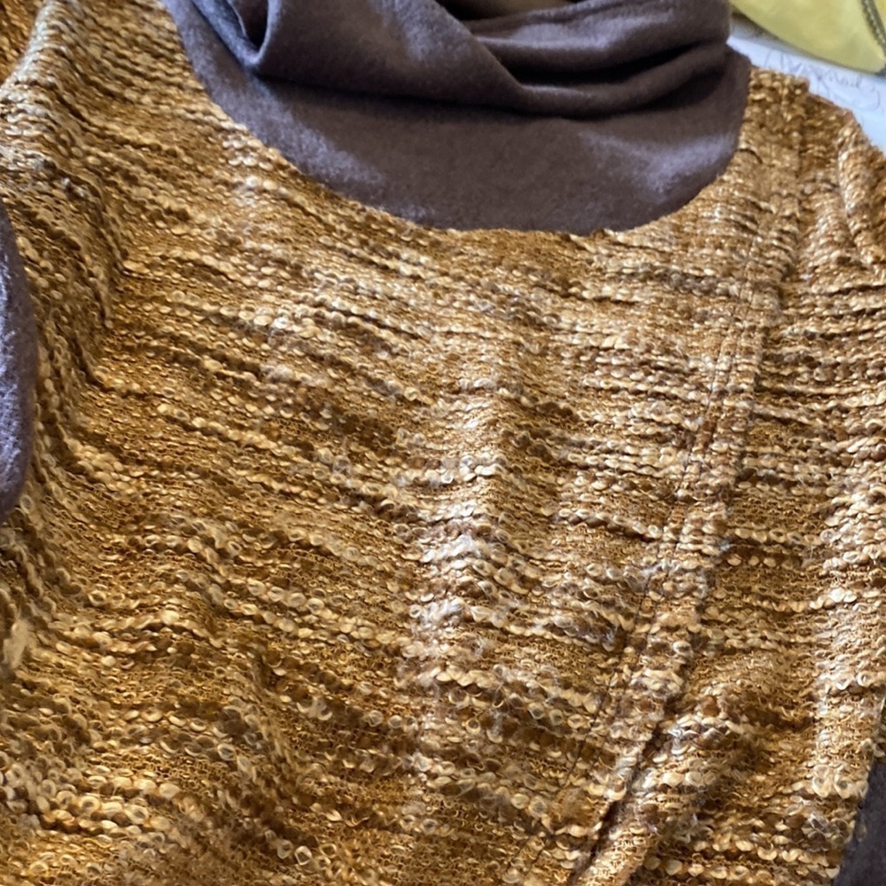 Anthropology a’reve cowl neck cozy wrap sweater size medium - Picture 9 of 13